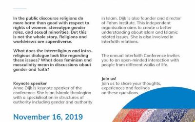 Interfaith Conference 2019 Gender, Spirituality and Religion Endangering or Engendering?